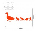 La famille du canard pour les enfants